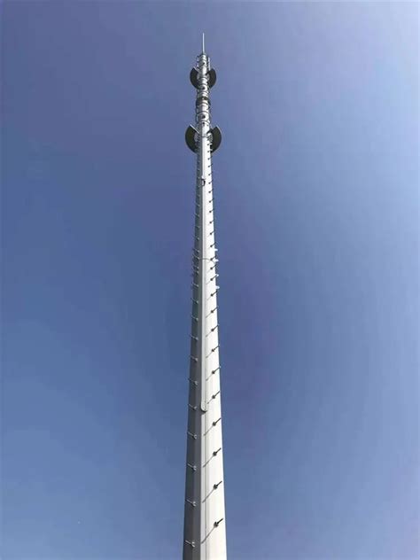 Communication Antenna 30m Self Supporting Mast Wifi Tower Telecom Price