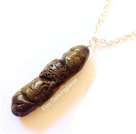 Cat Poop Necklacekitty Poop Necklacerealistic Poop Etsy