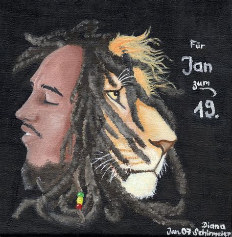 Bob Marley Lion of Zion by Orava on DeviantArt