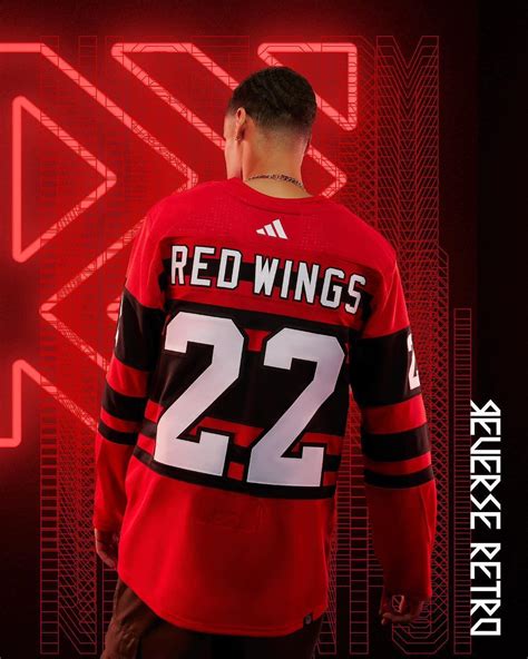 Detroit Red Wings Reverseretro Jersey Now Available For Order At