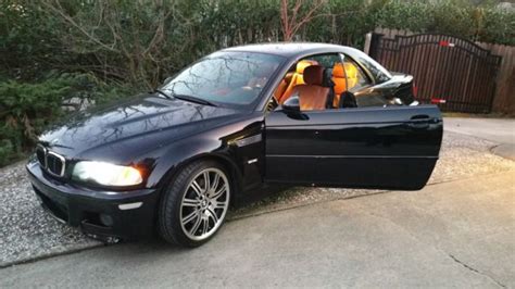 2003 M3 E46 Convertible Wgorgeous Hardtop Black Over Cinnamon Excellent Cond Wbsbr93433pk00974