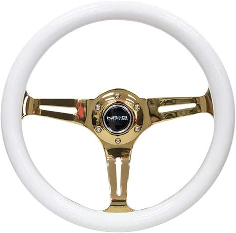 Amazon NRG Innovations NRG ST 015CG WT Steering Wheel 350mm 25mm