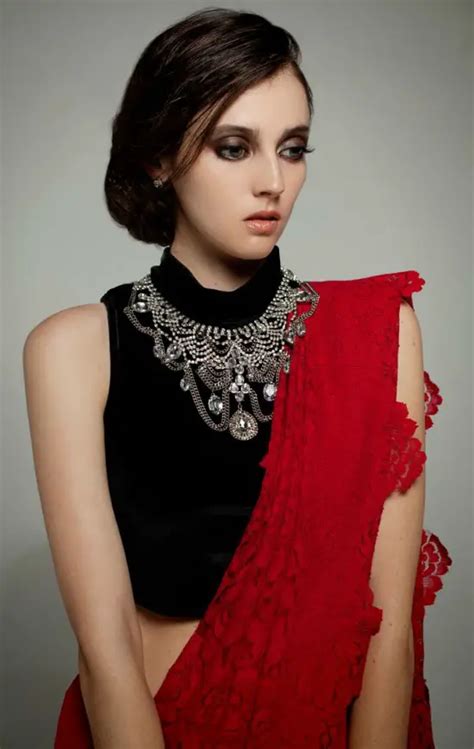 25 Gorgeous Pics of velvet blouse designs