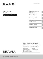 Sony Kdl Ex Manual