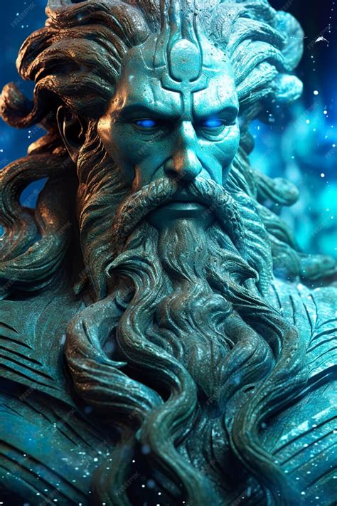 Premium Ai Image The Gods Of The Sea Zeus God Necronomicon Gods Of