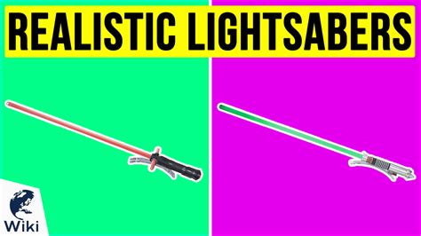 Top 8 Realistic Lightsabers | Video Review