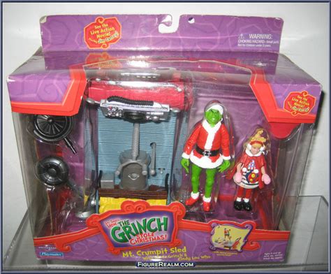 Toys Toy Figures And Playsets Dr Crumpit Sled With Santa Grinch And Cindy