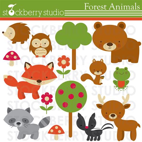 Forest Animals Clipart & Forest Animals Clip Art Images - HDClipartAll