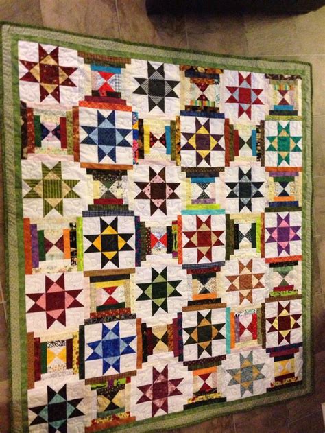 Courthouse Steps Log Cabin Quilt Quilts Quilt Blocks