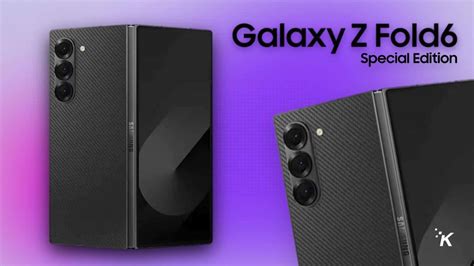 Samsung Galaxy Z Fold 6 Special Edition finally has a launch date