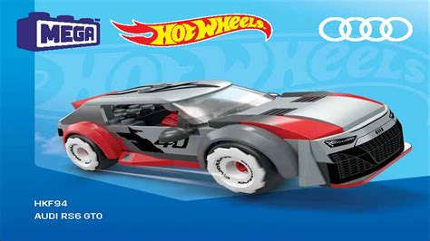 Mega Instructions Hot Wheels HKF94 Audi RS 6 GTO Concept YouTube