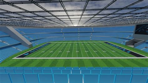 3D model Carolina Panthers - American Football Stadium VR / AR / low ...