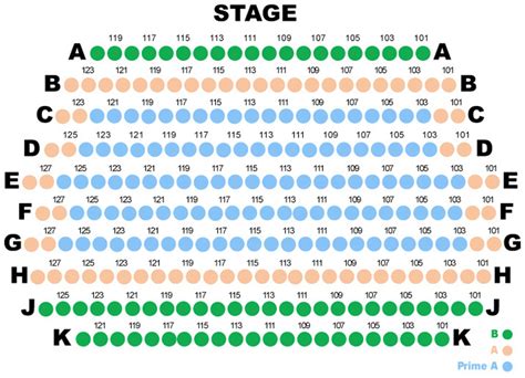 Horton Grand Theatre Seating Chart