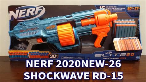 Nerf Elite Shockwave Rd Youtube