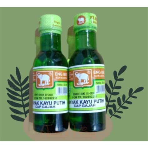 Jual Minyak Kayu Putih Cap Gajah 55 Ml Shopee Indonesia