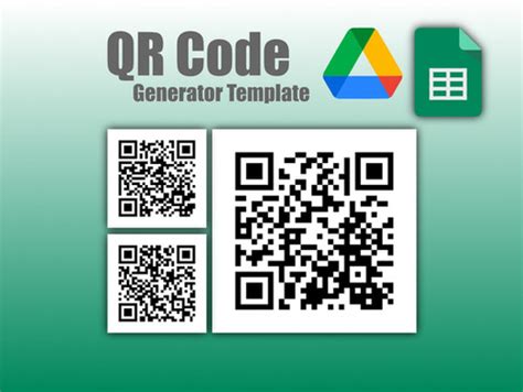 Automatic QR Code Generator Template | Spreadsheet Wise