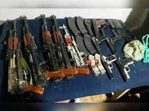 Kupwara Huge Cache Of Arms Recovered Near Loc In J K S Kupwara The