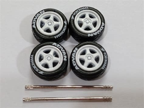 Hot Wheels Rodas C pneus Borracha Customização Raios Sw MercadoLivre