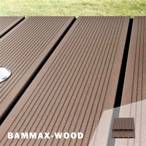 Classic Outdoor Bammax Fumigated Pallets Mm Louver Wpc Panel