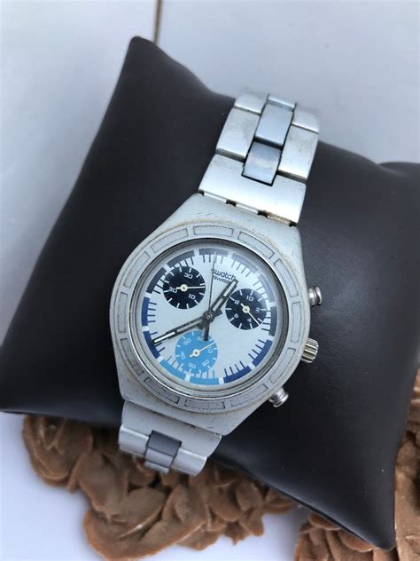 Swatch Irony Aluminium SWATCH Irony Rare 2004 Chronograph Watch