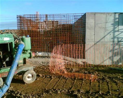 Waste Water Treatment Plant Rosslare Murform Formwork Contractor