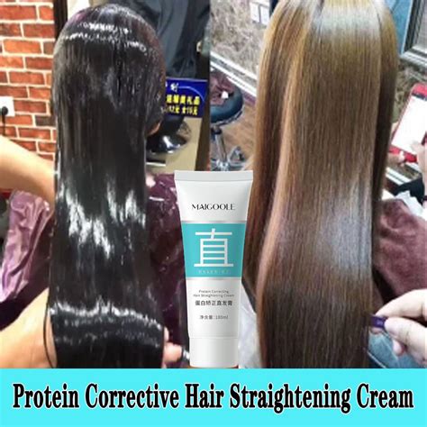 Krim Lurus Rambut Protein Correcting Hair Straightening Cream Hair Care