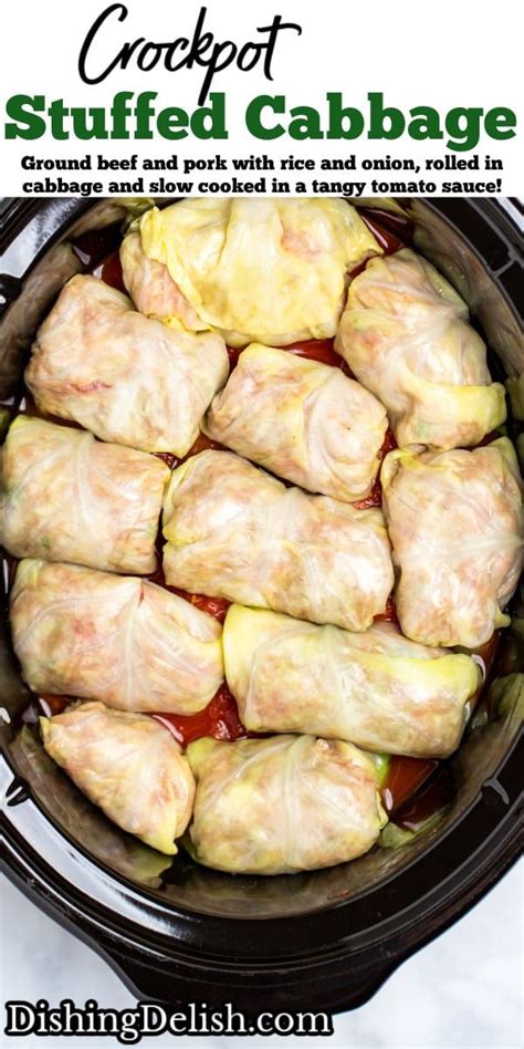 Crockpot Cabbage Rolls Recipe