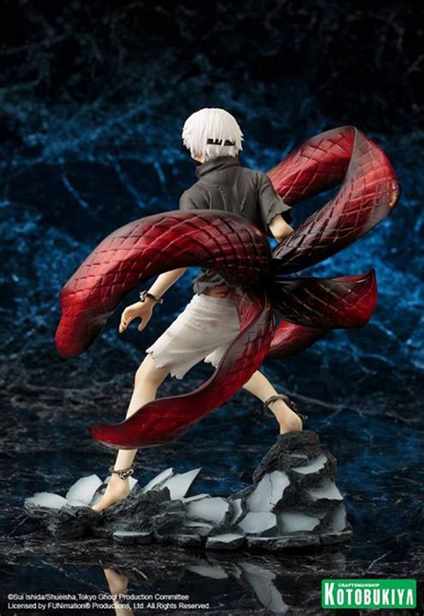 Tokyo Ghoul Ken Kaneki Awakened Ver Artfx J Statue From Kotobukiya