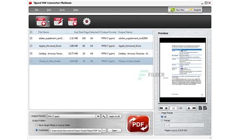 Tipard PDF Converter Platinum 3.3.36 - FileCR