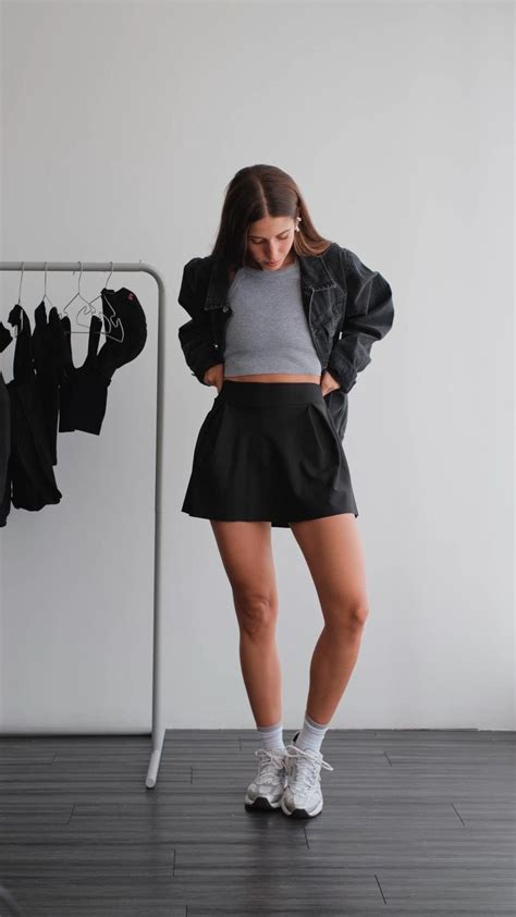 Tennis Skirt Outfits [video] Casual Outfits Athleisure Outfits