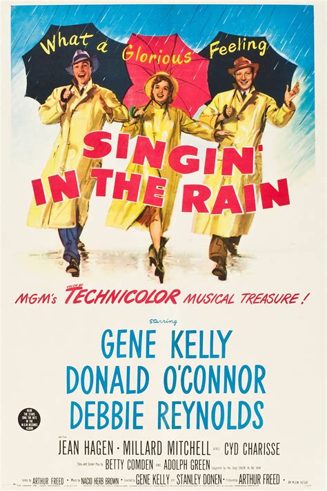 Singin In The Rain 1952 Posters — The Movie Database Tmdb