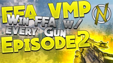 Black Ops Win Ffa With Every Gun The Worst Gun Ever W Vmp On