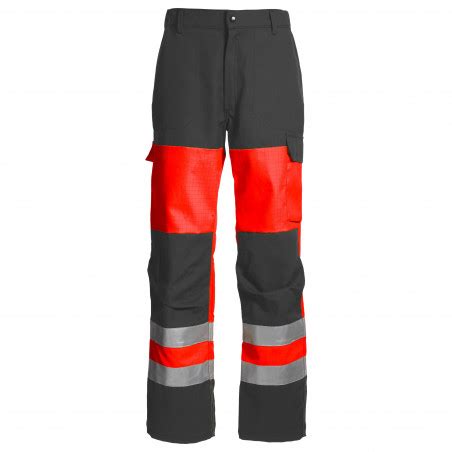 Pantalon de travail multirisques SAFELINE haute visibilité