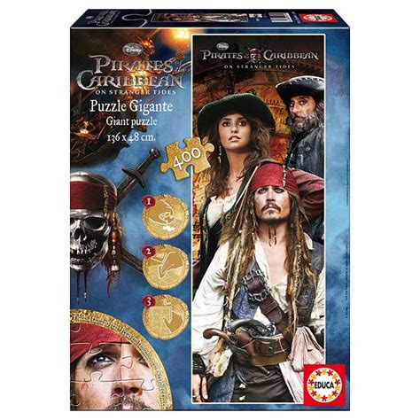 Puzzle Géant 400 pièces Pirates des Caraïbes IV La fontaine de