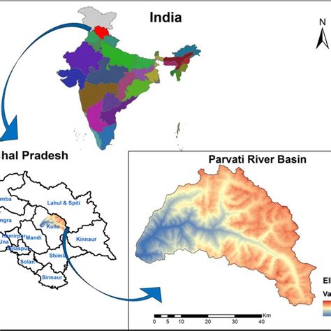 Prioritization of sub-watersheds of Parvati Basin | Download Scientific ...