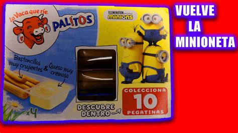 Nueva Colecci N Pegatinas Minions En La Vaca Que R E Palitos Youtube