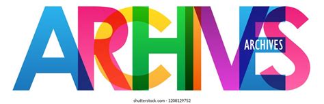 Advertise Rainbow Letters Banner Stock Vector Royalty Free 1200057529