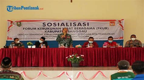 Buka Sosialisasi FKUB Di Tayan Hilir Ini Pesan Wabup Ontot