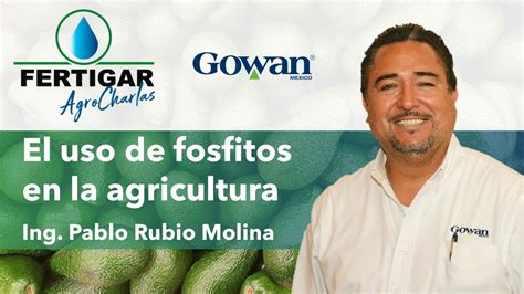 El Uso De Fosfitos En La Agricultura Ing Pablo Rubio Molina Gowan