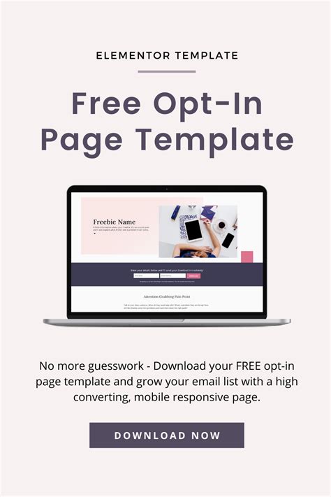 Opt In Page Templates