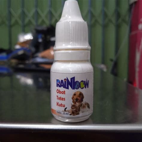 Jual Rainbow Obat Tetes Kutu 8ml Obat Kutu Kucing Anjing Kelinci