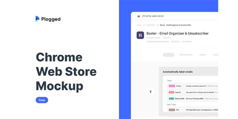 Chrome Web Store Mockup Figma Community