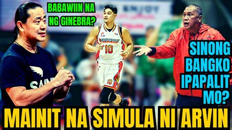 Pba Update Arvin Gumawa Ng Career High Balak Bawiin Ng Ginebra