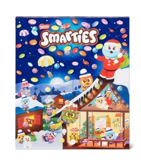 Адвент календарь Nestle Smarties Advent Calendar 335 г купить в