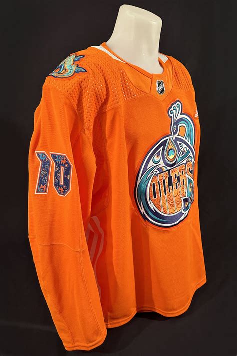 Derek Ryan 10 Autographed 2023 24 Edmonton Oilers South Asian