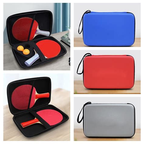 High Quality Ping Pong Rackets Bag Table Tennis Paddles Case Portable