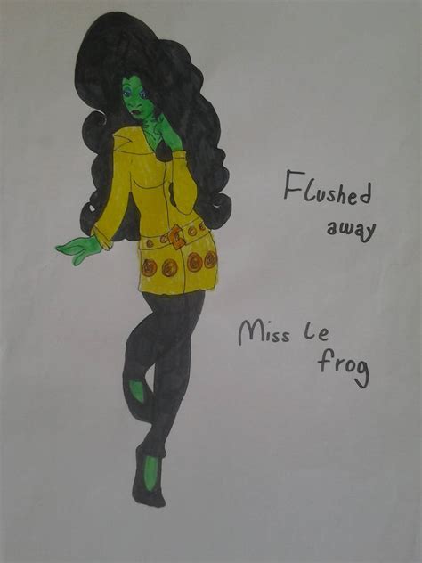 Flushed away Miss Le frog by MissSerbianJelena on DeviantArt