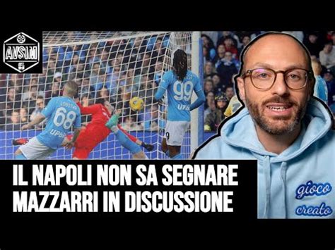 Napoli Genoa 1 1 E Mazzarri Sotto Accusa Gioco Caotico E Troppa