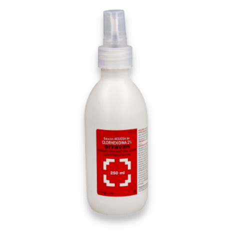 Clorhexidina 2 Acuosa Spray 250 Ml Orravan Salunatur