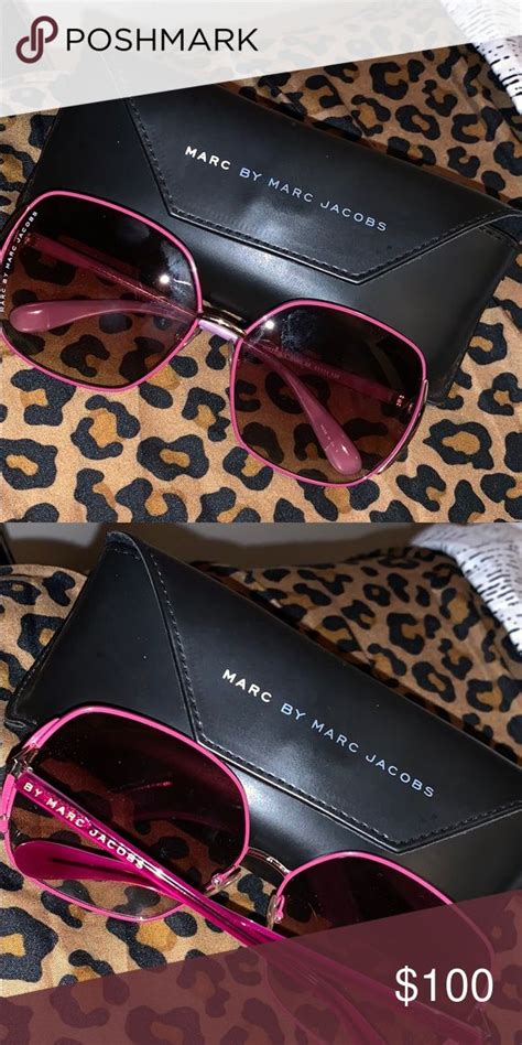 Marc By Marc Jacobs Sunglasses Brand New Pink Marc By Marc Jacobs Sunglasses W Case Marc By